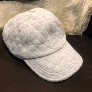 Anthropologie gray jersey ball cap